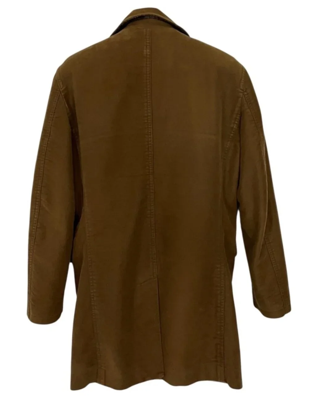 Banana Republic Mens Moleskin Car Coat S Brown Fall Fashion
